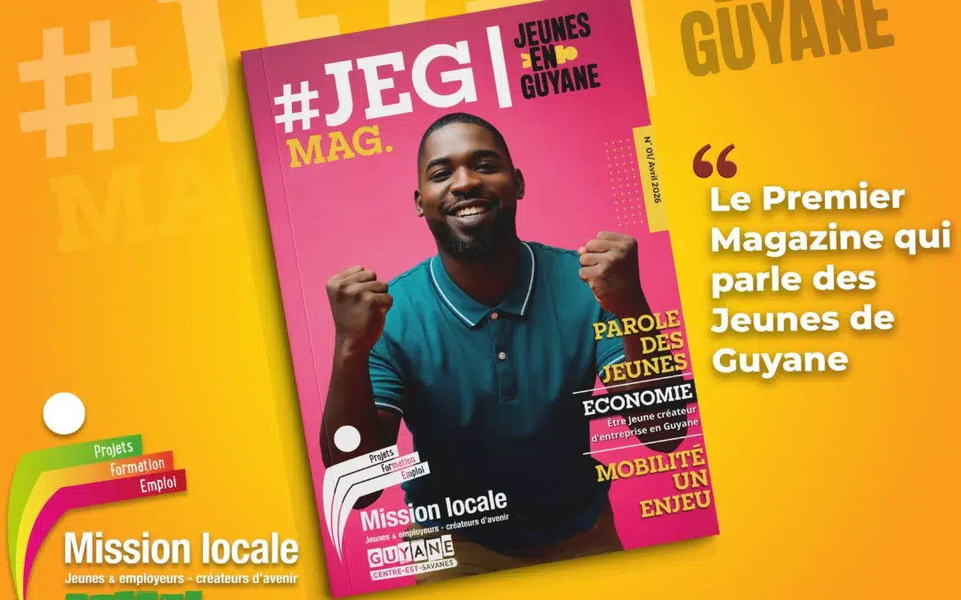 Découvrez JEG : Le nouveau magazine des Jeunesses de Guyane